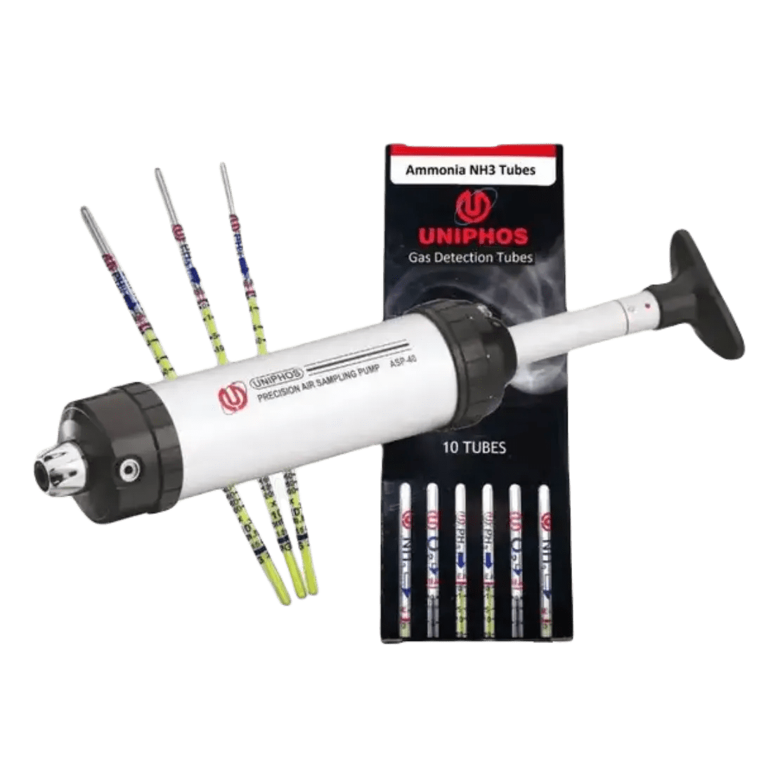 Air sampling hand pump and tubes Air sampling hand pump and tubes