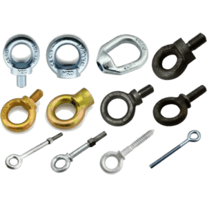 Eye bolts and nuts
