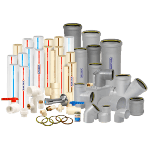PVC, CPVC, UPVC pipes and fittings