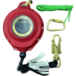 Self retracting lifeline (SRL)