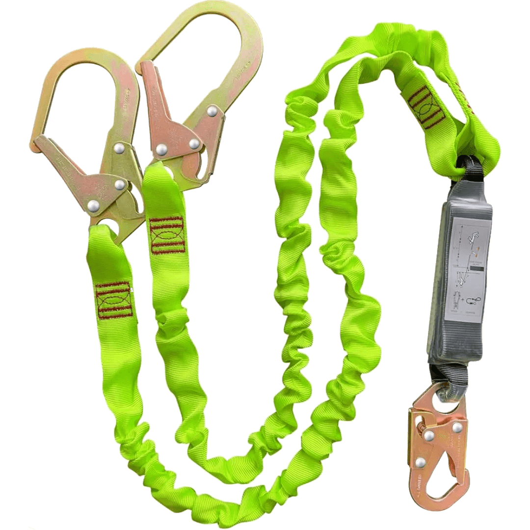 Shock absorbing lanyard Shock absorbing lanyard