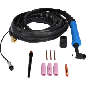 TIG welding torch and accessories